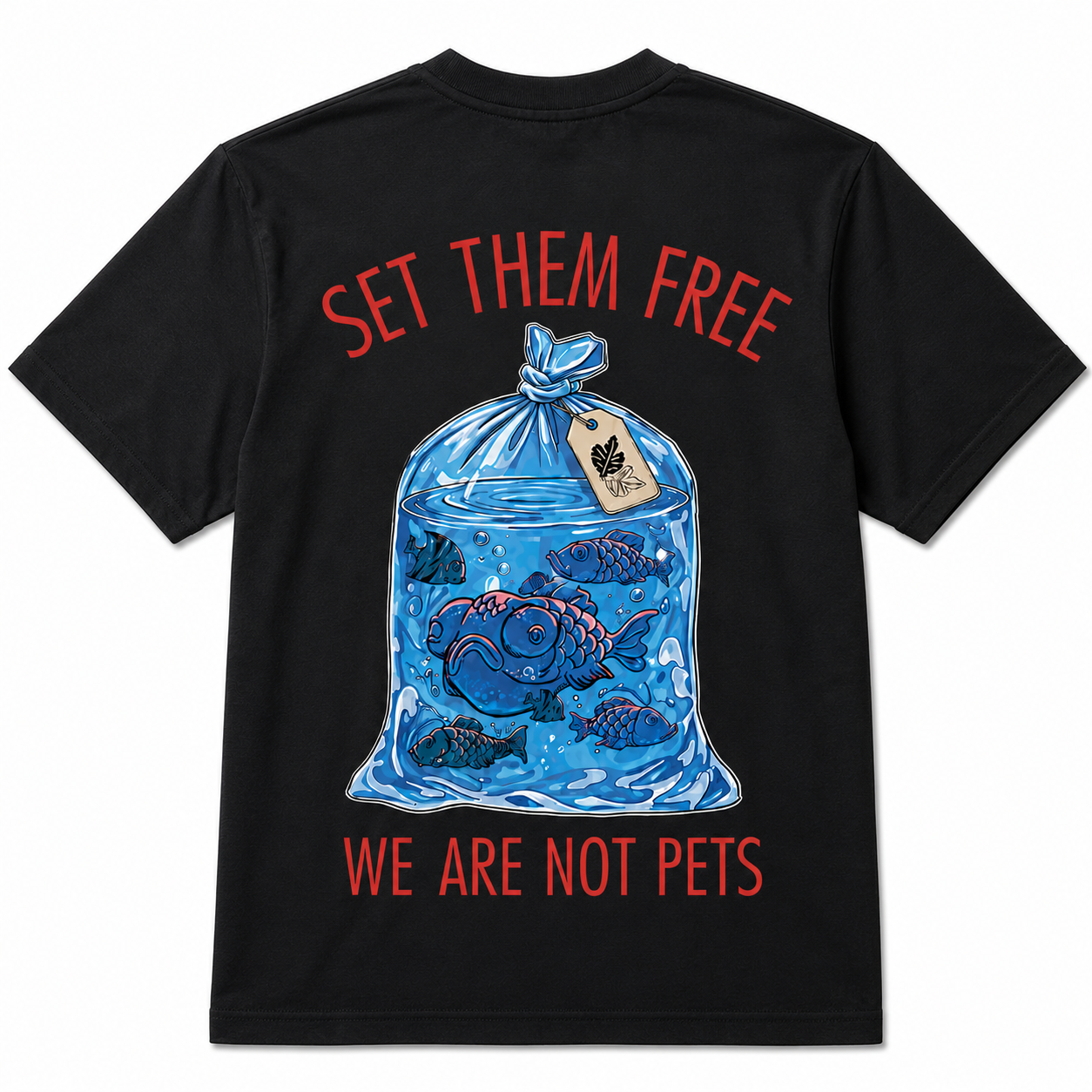 Camiseta Pez Oversize
