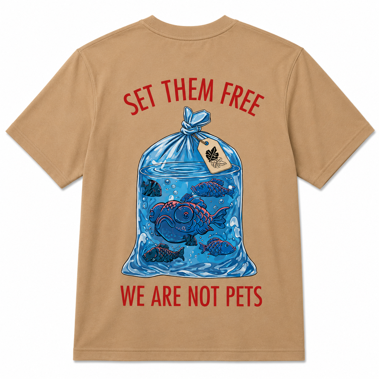 Camiseta Pez Oversize
